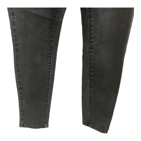 Mossimo Jeans Womens Size 2 Black Denim Jeggings  Stretch - Picture 6 of 8